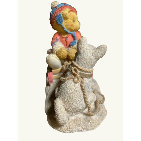 Cherished Teddies "Erica" Figurine Friends Are Always Pulling For You - Picture 4 of 10